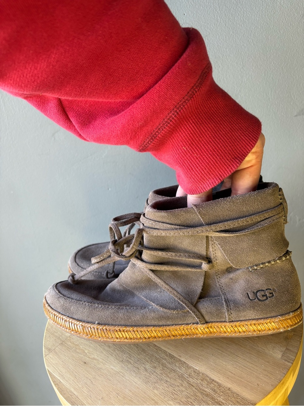 Ugg Reid Suede Ankle Boot ~ Size 7